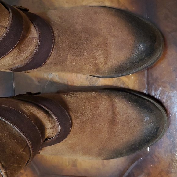 Naturalizer Brown Buckle Boots - Picture 13 of 13